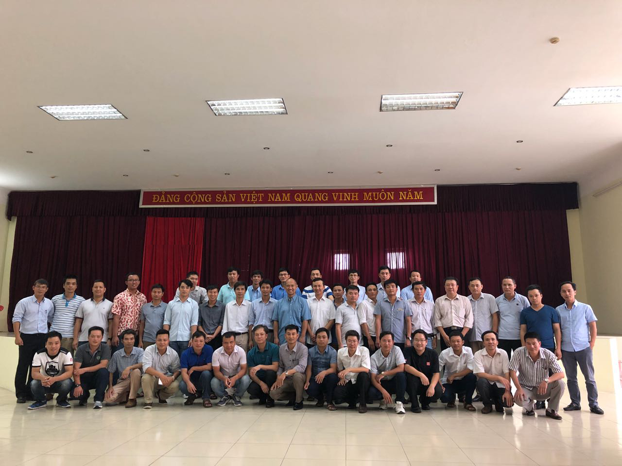 Condition Management Training for Vietnam Cement