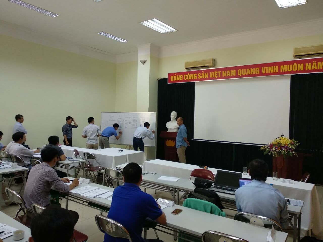 condition managemen training vietnam cement