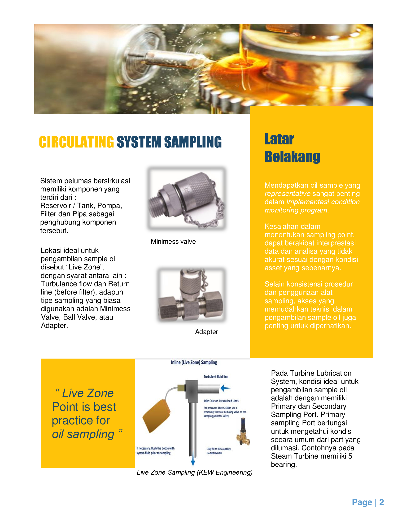 Oil Sampling Best Practice