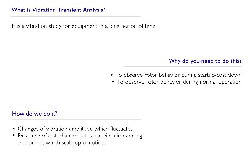 Vibration Transient Analysis