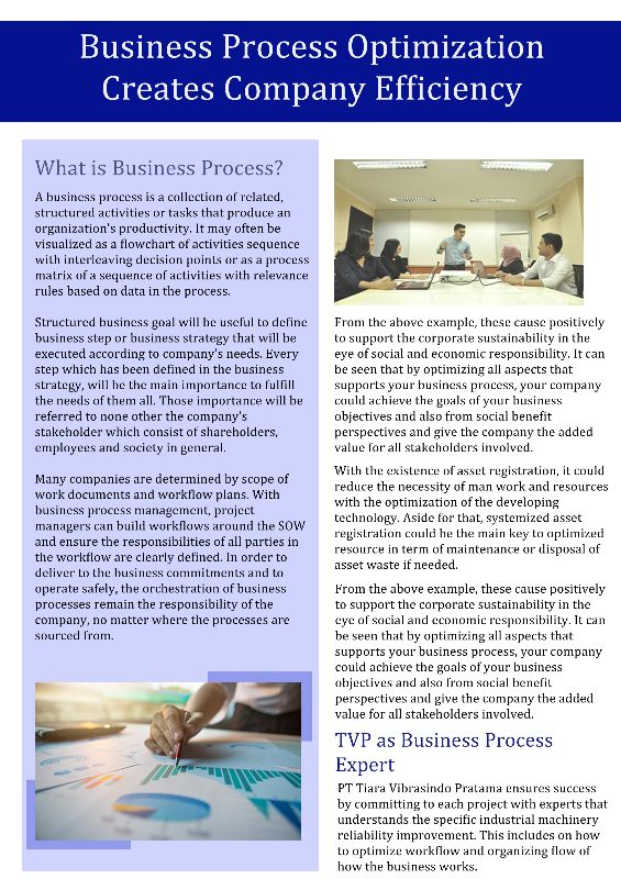 business process optimization